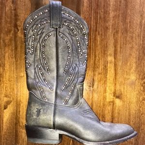 Frye Embellished Western Boot